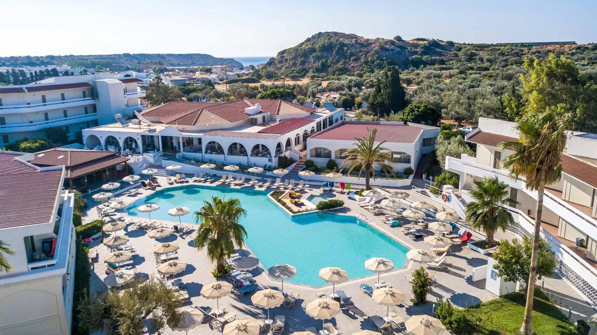 Hotel Niriides Beach Kolymbia Ngoại thất bức ảnh