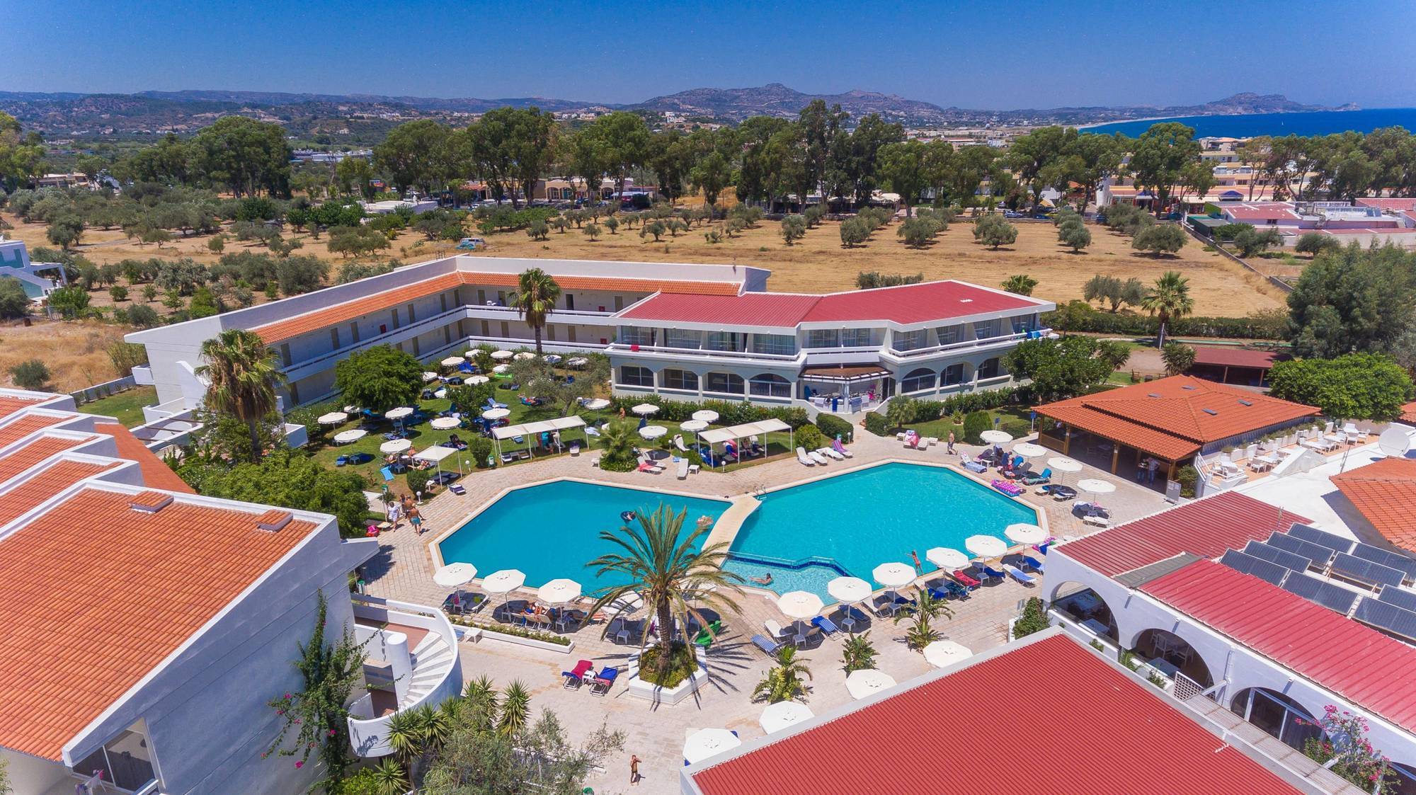 Hotel Niriides Beach Kolymbia Ngoại thất bức ảnh