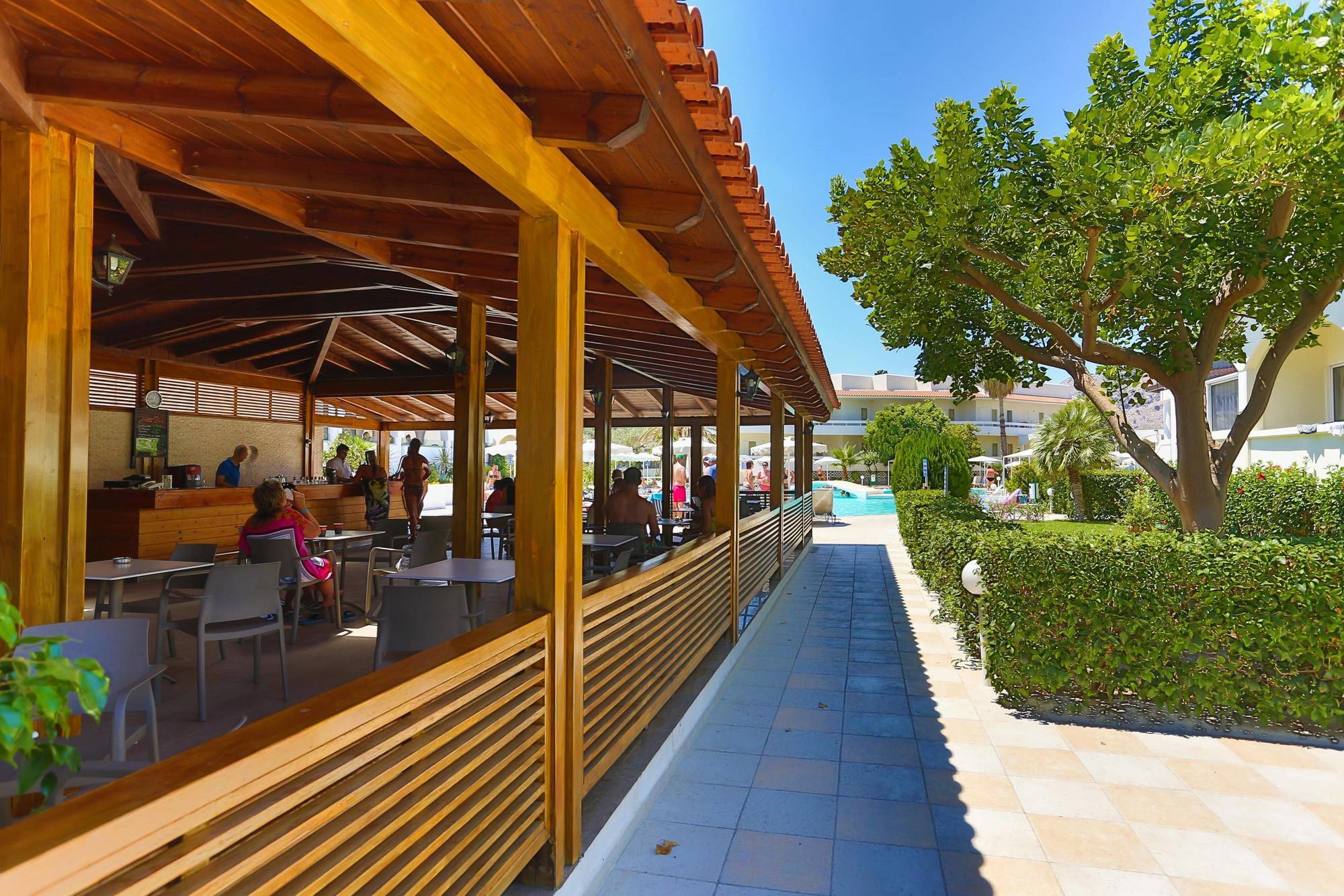 Hotel Niriides Beach Kolymbia Ngoại thất bức ảnh